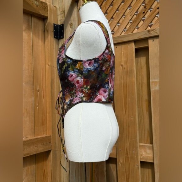 🆕 SELKIE 🧿 NWOT Genevieve Duchess Corset, Still Life Portrait - Sz L - Picture 10 of 16